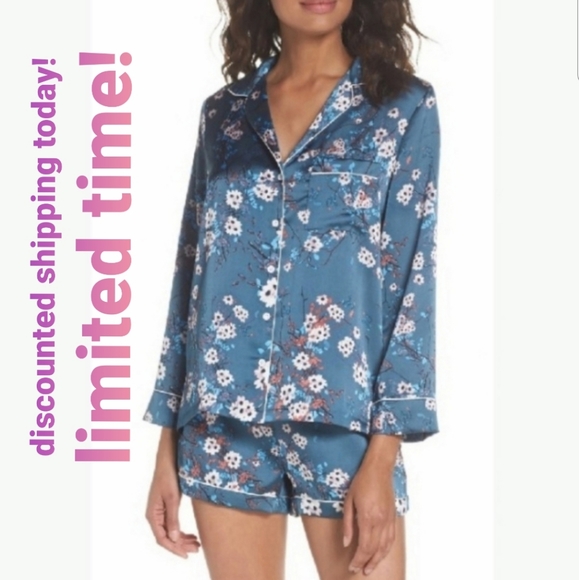 Sam Edelman Other - SAM EDELMAN PAJAMAS SET SHORTS FLORAL MOTIF NWT!
